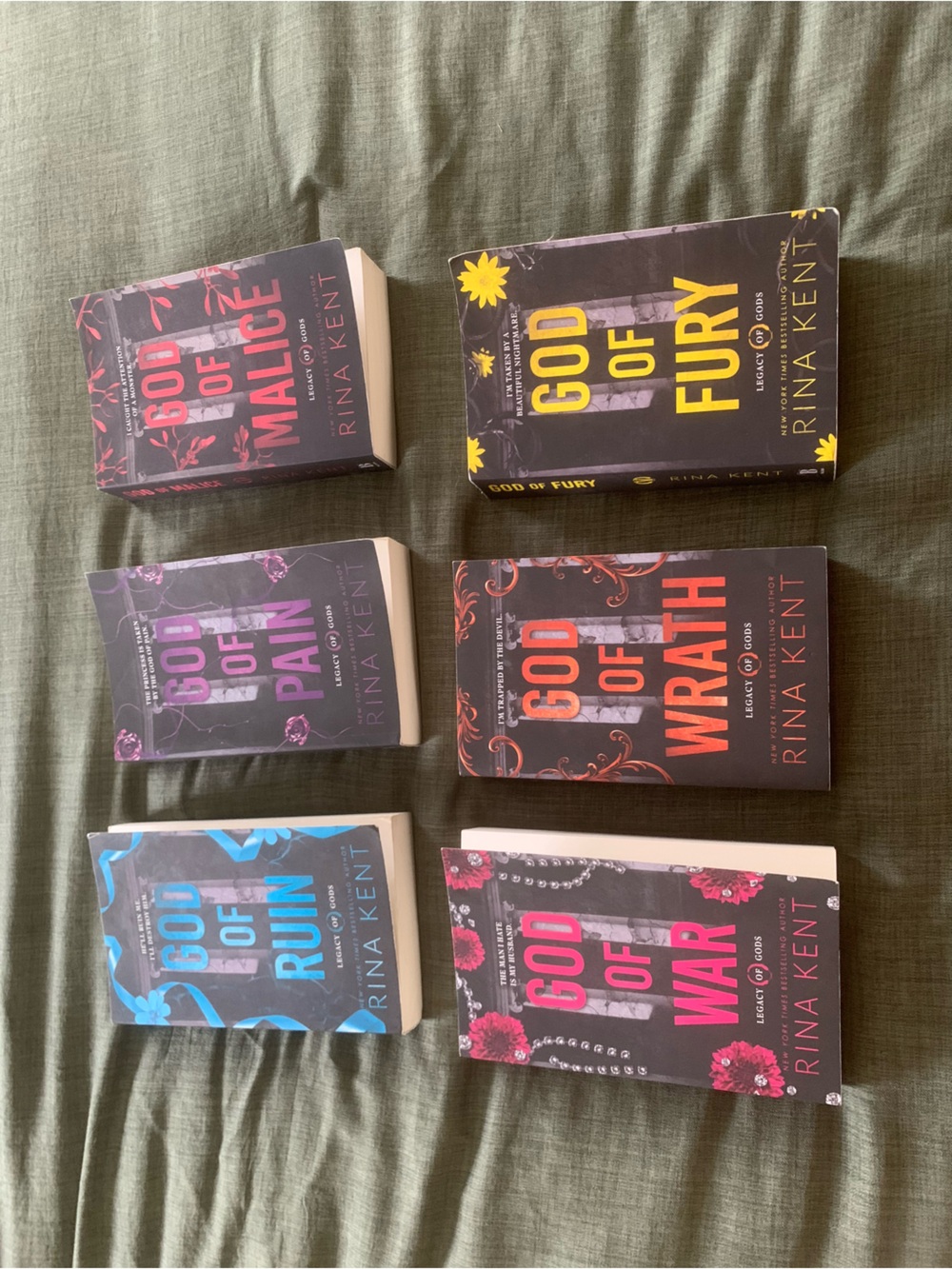 Legacy of Gods Series By Rina Kent